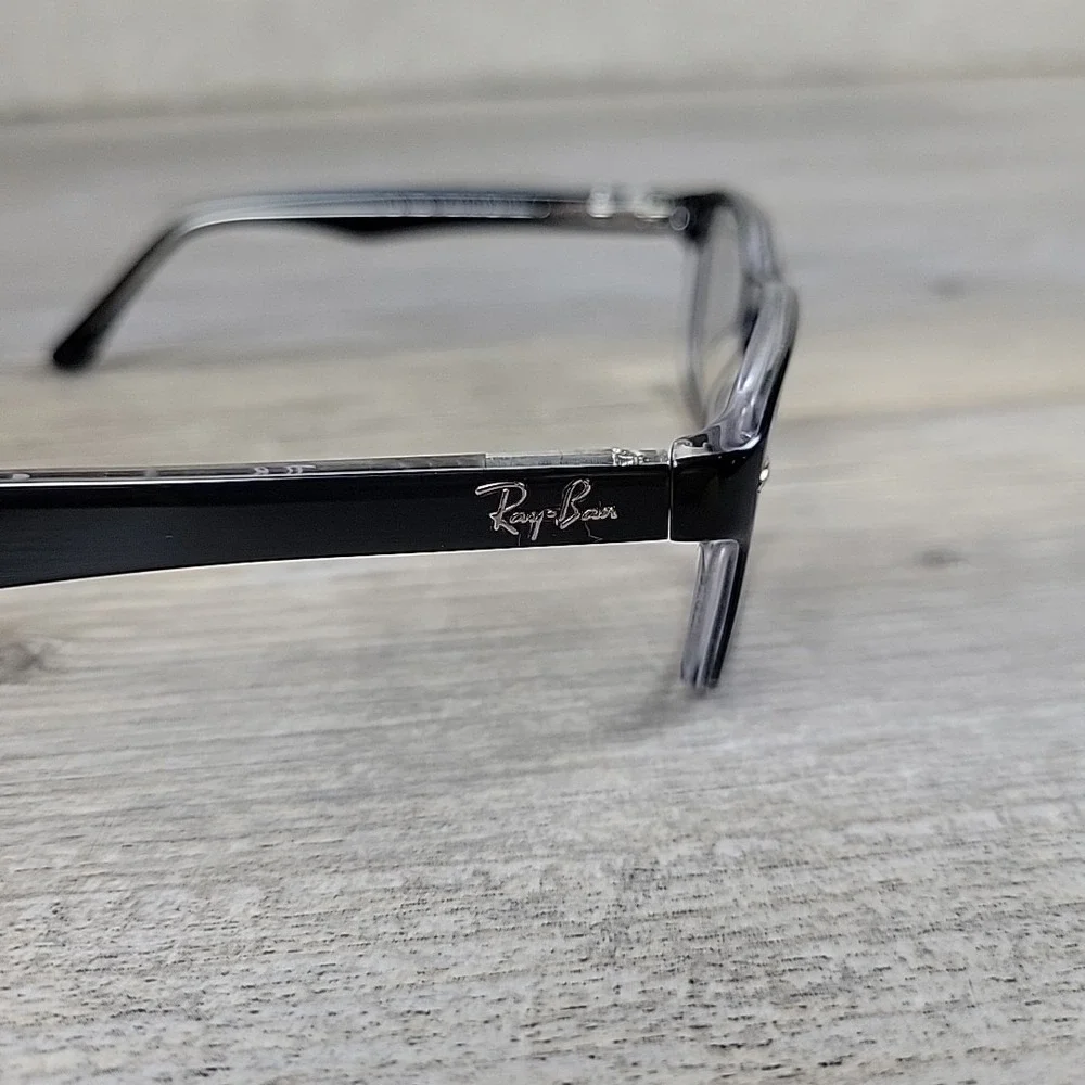 Ray-Ban RB1531 3529 Kids Eyeglasses Frames Black Clear‎ Full Rim 48-16-130